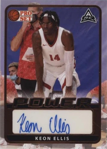 2021-22 Leaf Pro Set Power - Keon Ellis #BA-KE1