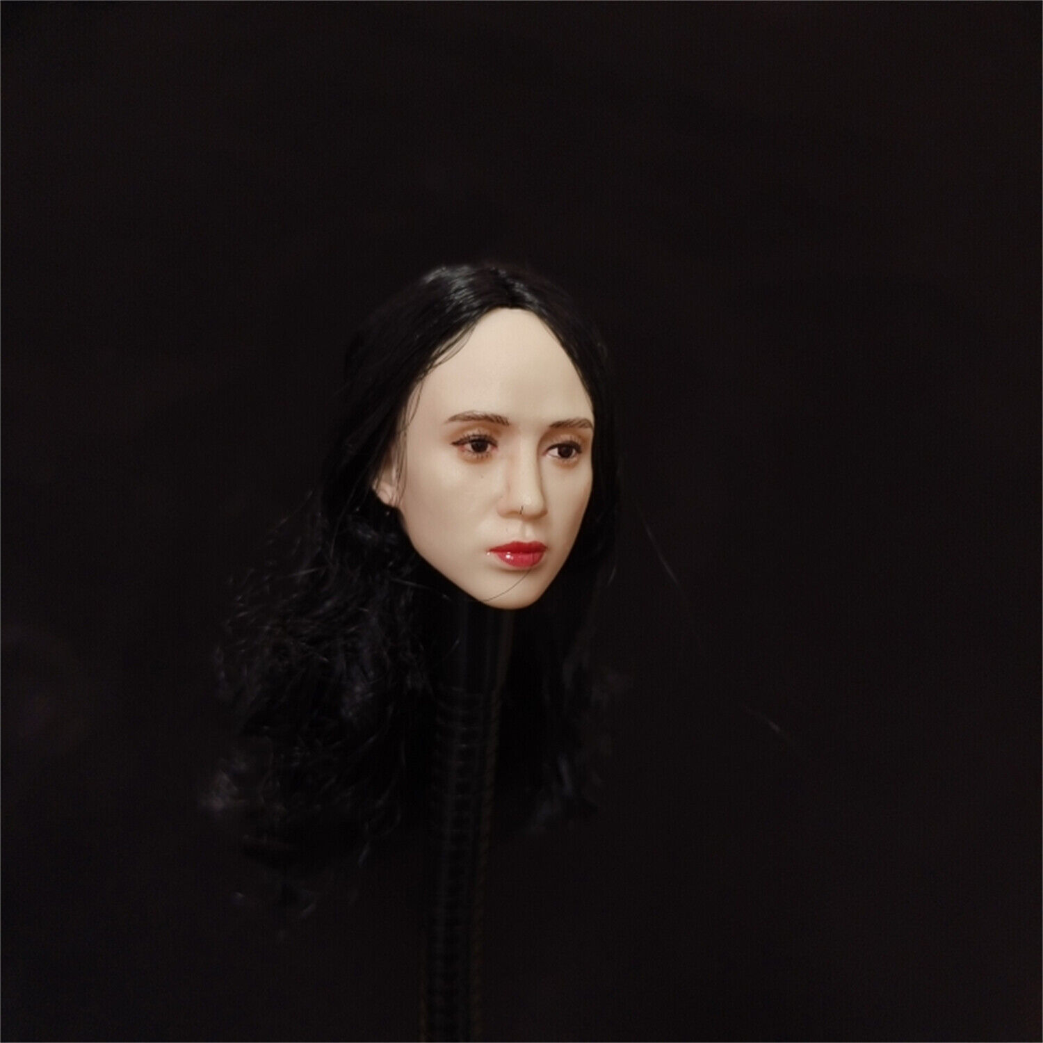 1/6th Anita Mui Mei Yanfang Girl Head Carved DIY 12" Female Action Figures