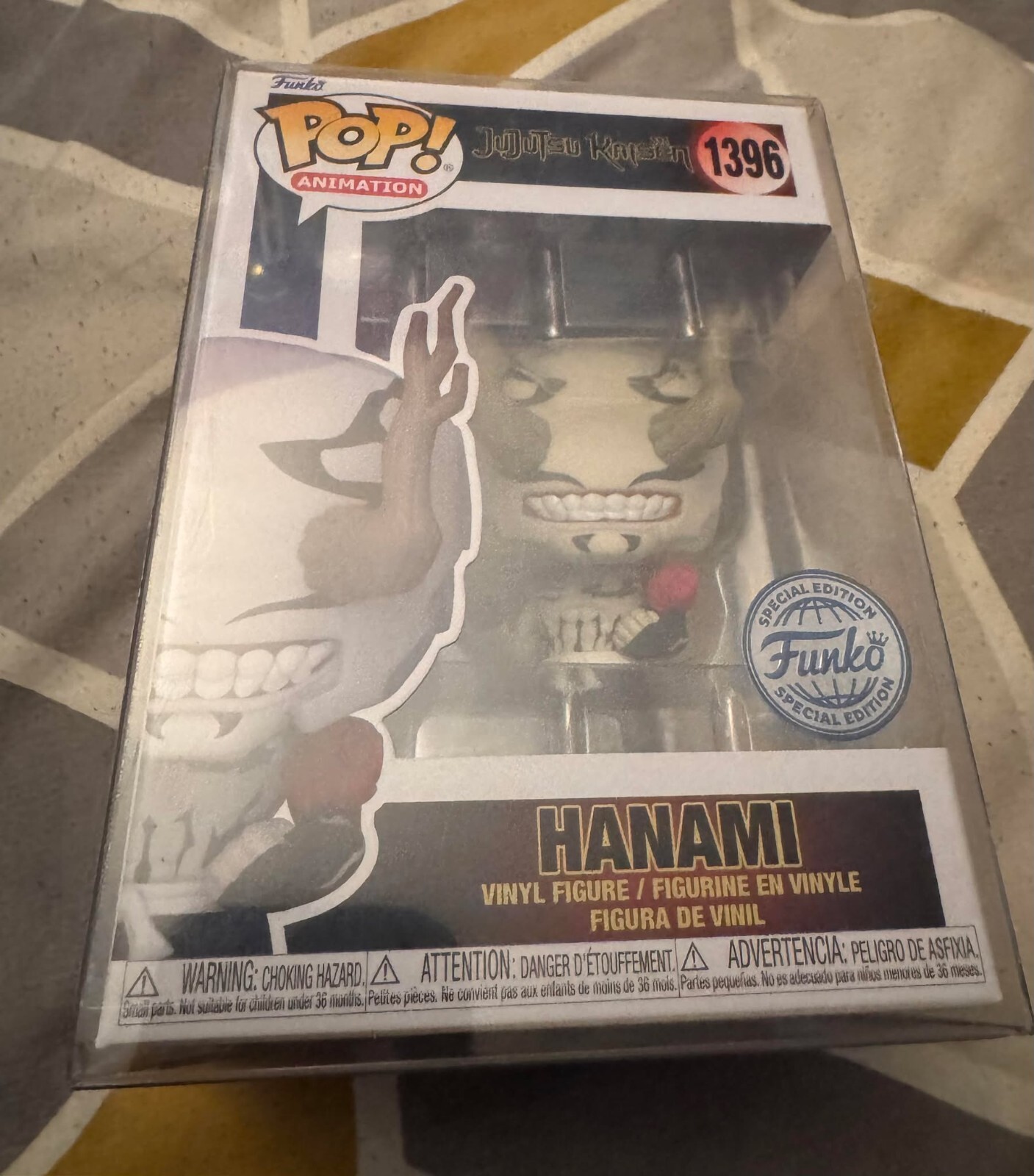Funko Pop! Jujutsu Kaisen Hanami #1396 con protector POP