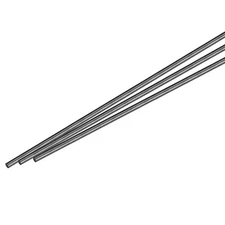 3 Pcs Carbon Fiber Rod 4mm x 500mm for RC Plane Wing Tube Quadcopter Arm