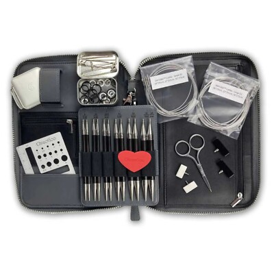 ChiaoGoo ::FORTE 2.0 Interchangeable Complete Set:: 14 pairs 5'' tips US 2-15