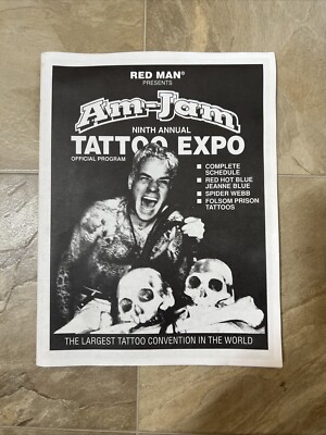 Am-Jam Ninth Annual Tattoo Expo Official Program The Largest Tat Convention 1995
