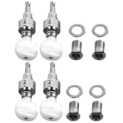  4 Pcs Guitar Tuning Peg Banjo String Baby Tuners Machine Heads Planetary