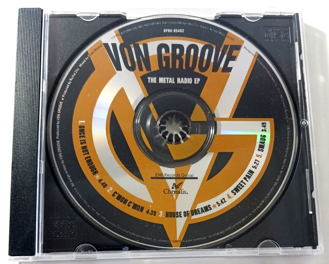 VON GROOVE - The Metal Radio EP (1992 Chrysalis 5 track