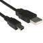 thumbnail 1 - 3m Long MINI USB Cable Sync &amp; Charge Lead Type A to 5 Pin B Phone Charger