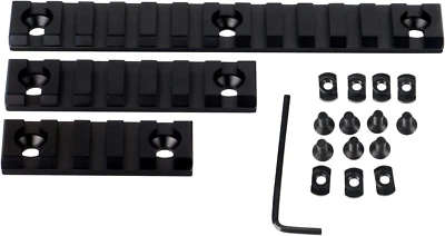 FOCUHUNTER M-Lok Picatinny-Schiene 5-Fach 7-Fach 13-Fach Leichte M-Lok Picatinny