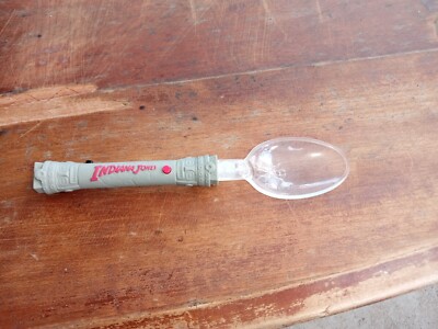 Indiana Jones Red Lighted Spoon - Kellogg's Cereal Promotion