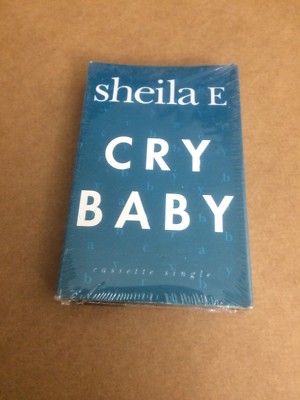 SHEILA E CRY BABY FACTORY SEALED CASSETTE SINGLE C14