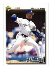1992 Upper Deck #593 Mike Jackson Seattle Mariners