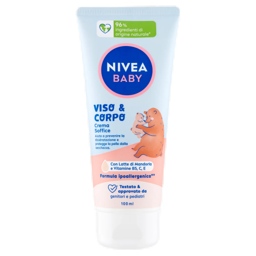 Nivea Baby Crema Soffice Viso e Corpo Tubo New 100ml