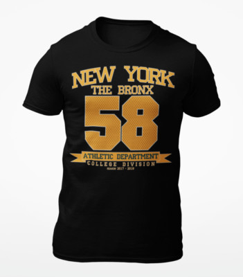 New York The Bronx 58 - Sport Herren T-Shirt - Damen T-Shirt