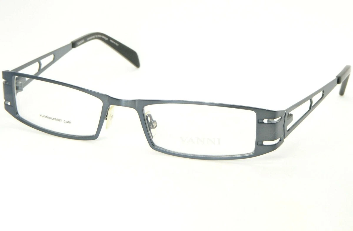 NEW VANNI OCCHIALI V8322 C574 ANTIQUE BLUE EYEGLASSES GLASSES 8322 50 18 135mm