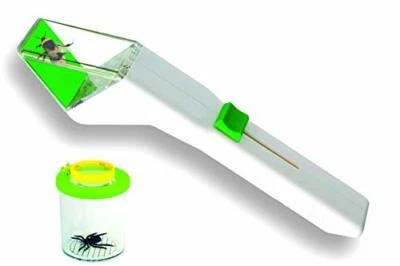 EDU-TOYS Beliebter Insektenfänger mit Becherlupe BL028 und bebildertem, Lupenheft