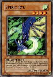 Spirit Ryu SKE-023 1st Edition Yu-Gi-Oh!