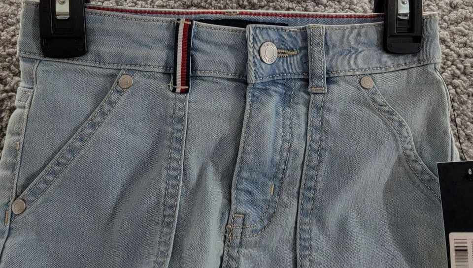 Tommy Hilfiger эластичной джинсовой ткани потертый кромки шорты маленькая девочка 6 X Bowery стирка карман - Изображение 2 из 4