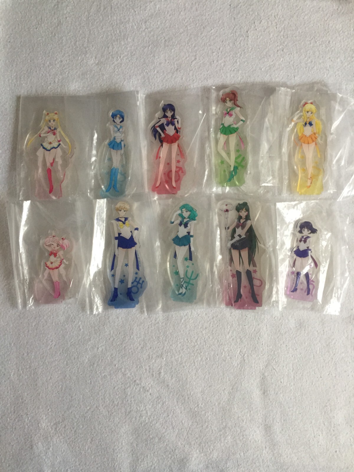 Stand en acrylique Sailor Moon Ichiban Kuji Let's Party, déco manga, 10 pcs
