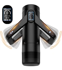 Automatic Male Masturbaters Thrusting Cup Rotating Stroker Men Sex Toy Handsfree