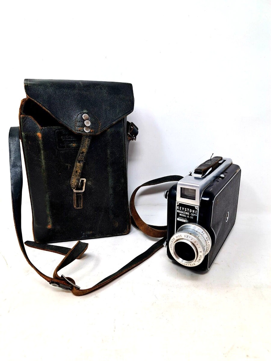 Cine Kodak Model K 50 16mm Vintage Movie camera w/ Som Berthiot Lens