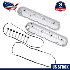 2x Valve Cover Set for 99-08 Chevy Silverado Suburban Camaro GMC Sierra 1500