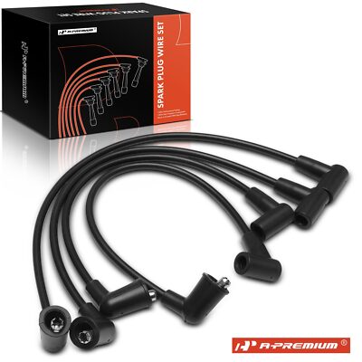 A-Premium 4x Spark Plug Wire Set for Mazda RX-8 2004-2011 R2 1.3L Rotary Engine