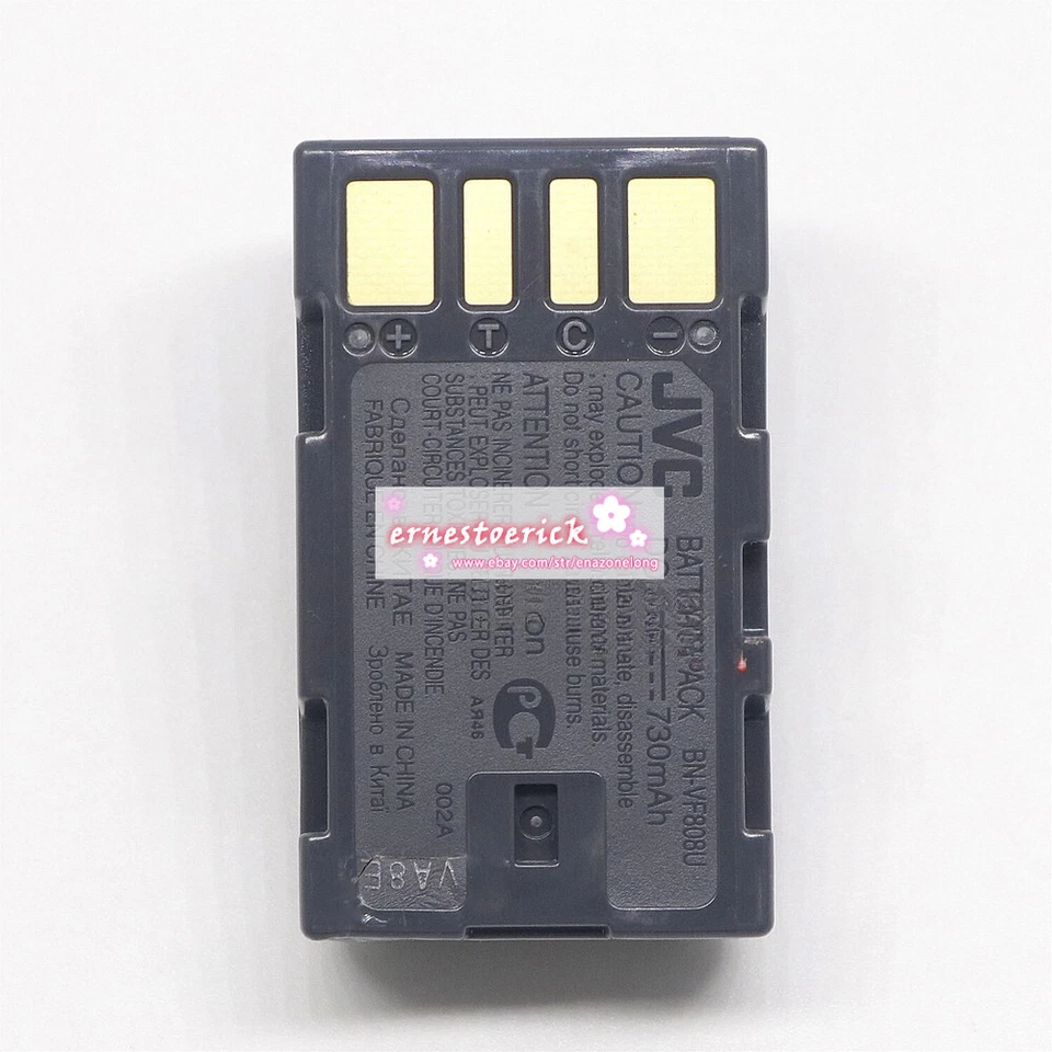 Original JVC BN-VF808U Battery for GY-HM70 HM170U HM180 HM360 GZ-MG880 MS123 - Image 4 of 4
