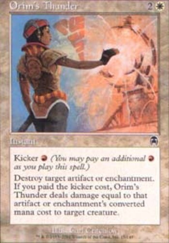 [1x] Orim's Thunder - Foil Near Mint, English Apocalypse MTG Magic