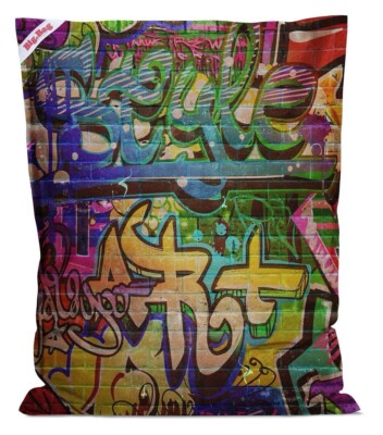 Sitzsack, Graffiti Style, Big. Bag By Sitting Point
