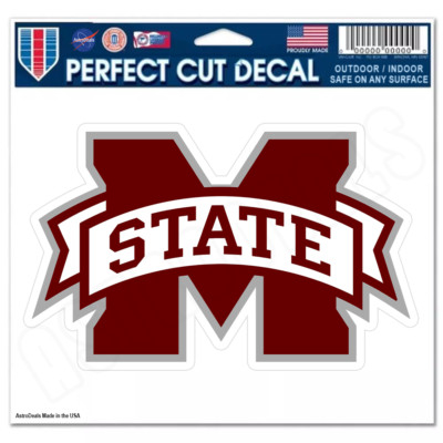 Mississippi State Bulldogs Logo NCAA College Vinyl Sticker Decal