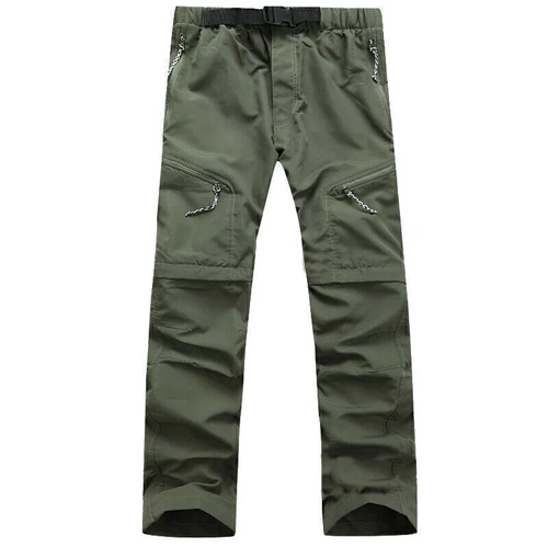 2 in 1 Mens Zip Off Legs Convertible Cargo Work Pants Trousers Multi May Wear L) - Picture 14 of 20