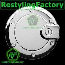 Triple Chrome Plated Gas Fuel Tank Door Cover for 2005-2010 Jeep Grand Cherokee