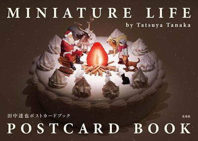 MINIATURE LIFE POSTCARD BOOK Tatsuya Tanaka Art Collection Doll Figure Japan