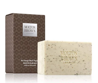 Molton Brown Black Pepper, bar of Soap, for men, Gift Soap, Recharge Luxury Soap