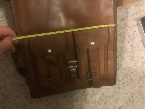 Leather Satchel Backpack - Picture 2 of 9