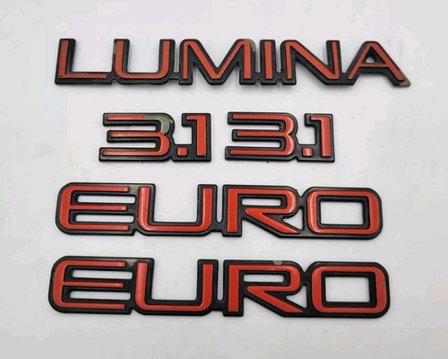 1991-1994 Chevrolet Lumina Trunk Decklid Side Door Emblem Badge Logo OEM