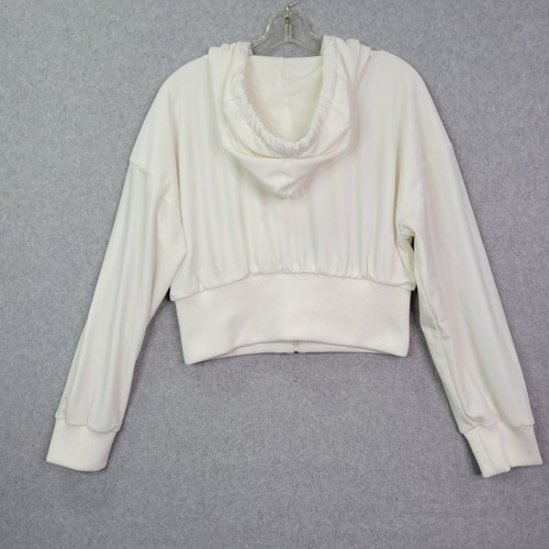 Hello Kitty Ivory Velour Hoodie Forever 21 Womens / Junior Size Large - Picture 6 of 6