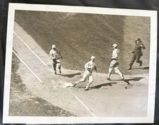White Negro League All Nations RHP Virgil Barnes 1924 MLB NY Giants Press Pic