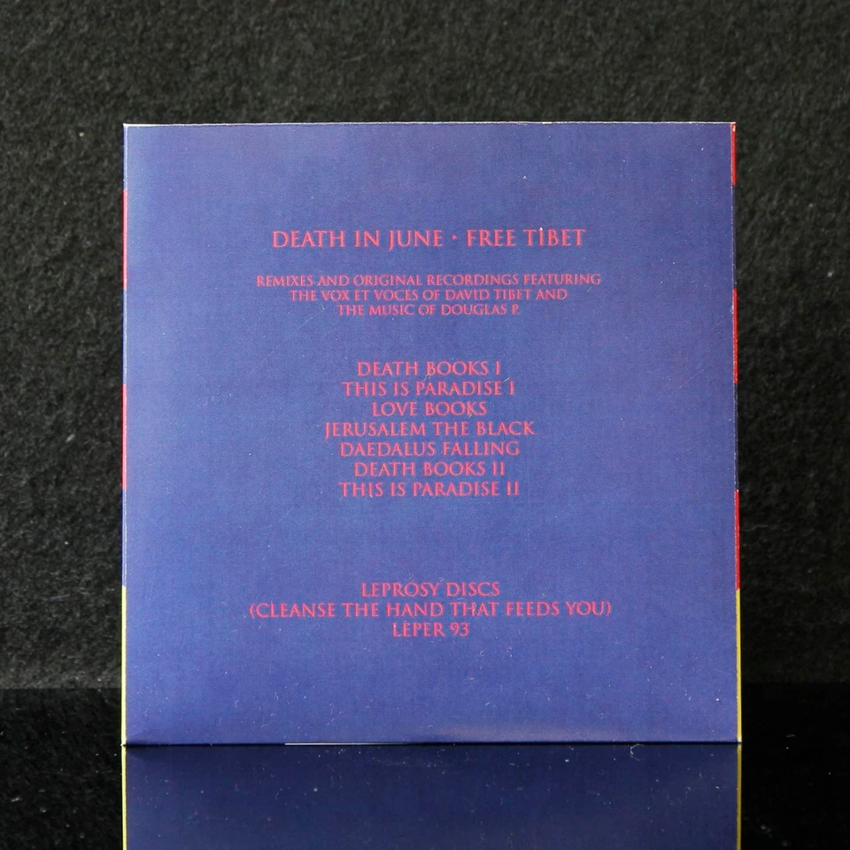 Death in June Free Tibet CD - Image 2 of 2