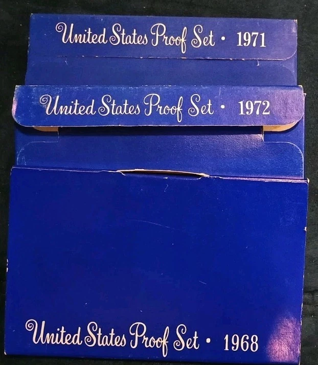 1968 1971 1972 Proof Set - Image 2 of 2