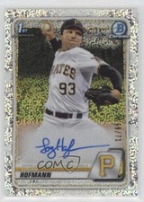 2020 Bowman Draft Chrome Picks Sparkle Refractor 69/71 Logan Hofmann Auto 01qn