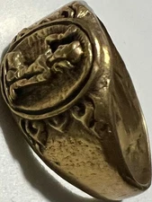 NANGKWAK/LUCK LADY RING PHRA LP AIM RARE OLD THAI BUDDHA AMULET PENDANT MAGIC#59