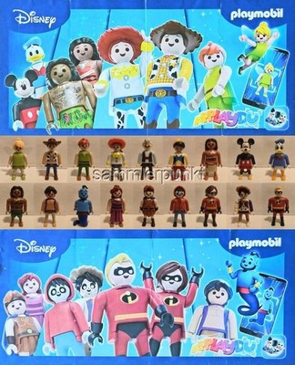 NEU*EINZELFIGUR + BPZ Ihrer Wahl aus Disney / Ferrero-Playmobil*NEU