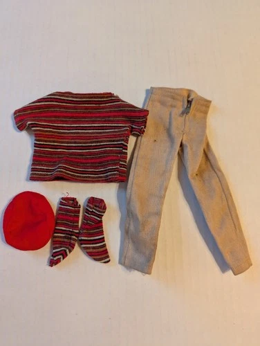 VINTAGE BARBIE  Ken #0782 Casuals - striped shirt version