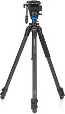 Benro C2573F Carbon Fiber Tripod S6 Fluid Head Kit Very Good w/ Case