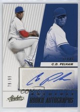 2019 Panini Chronicles Absolute Rookie Gold 79/99 CD Pelham #ARA-DP Auto 0nr3