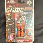 Boxed Hasbro G.I. Joe Hazard-Viper Action Figure 2011 w/ Helmet Backpack Gun
