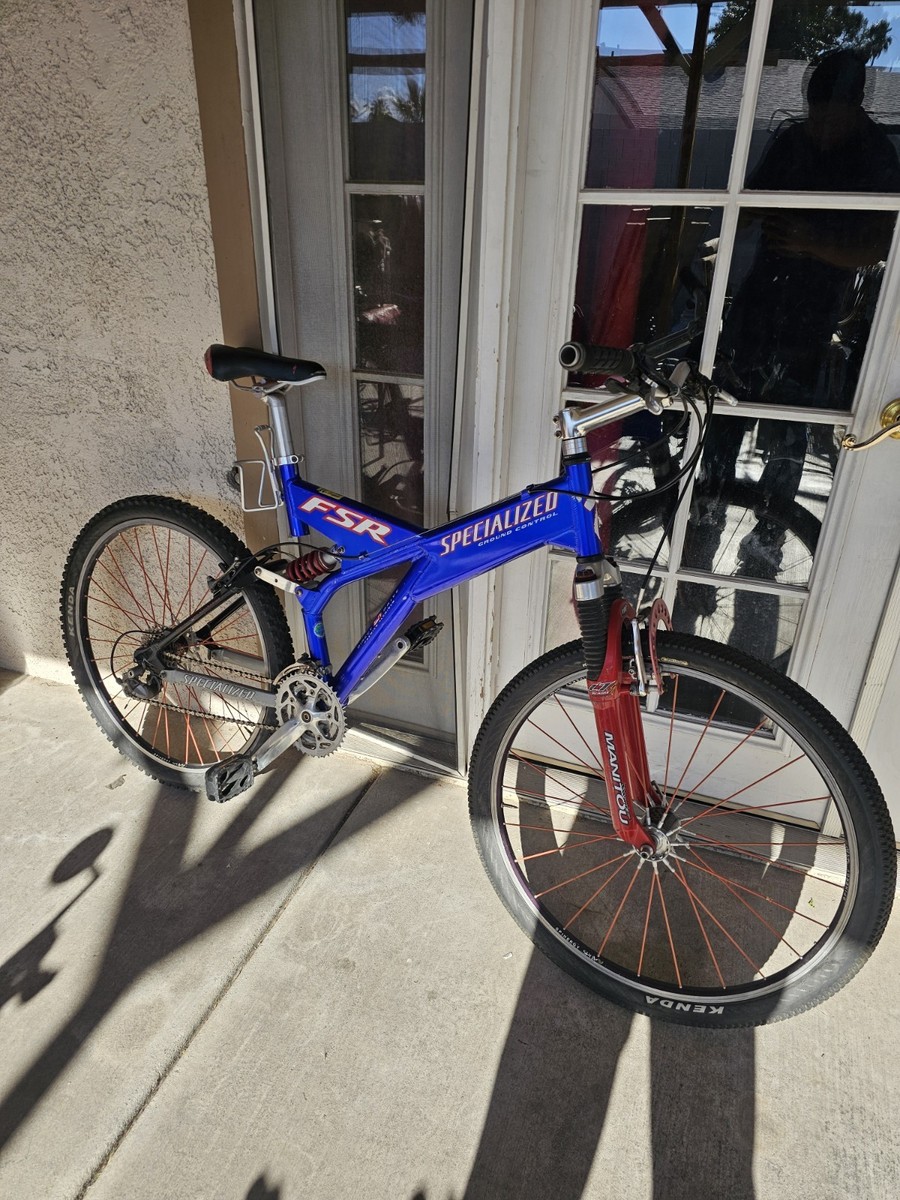 Specialized Fsr Ground Control Mountian Bike (Blue) | eBay