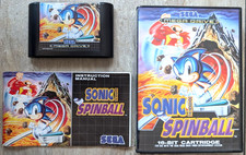 ebay® Auktion 206215738986 | SEGA Mega Drive Spiel - CIB - Sonic the Hedgehog Spinball – Thumbnail of ebay® auction 206215738986 | SEGA Mega Drive Spiel - CIB - Sonic the Hedgehog Spinball –