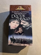 DOCTOR ZHIVAGO (1965) BRAND NEW FACTORY SEALED 2-Tape VHS