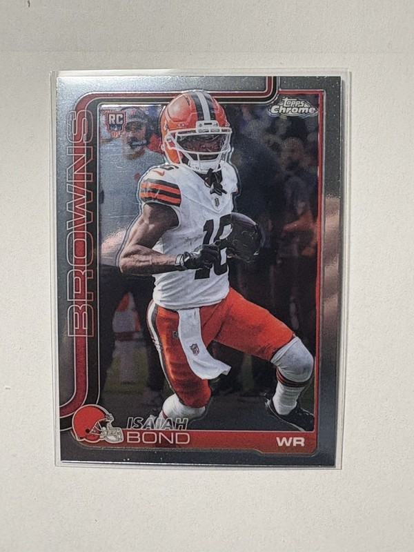 2025 Topps Chrome Isaiah Bond Rookie Cleveland Browns