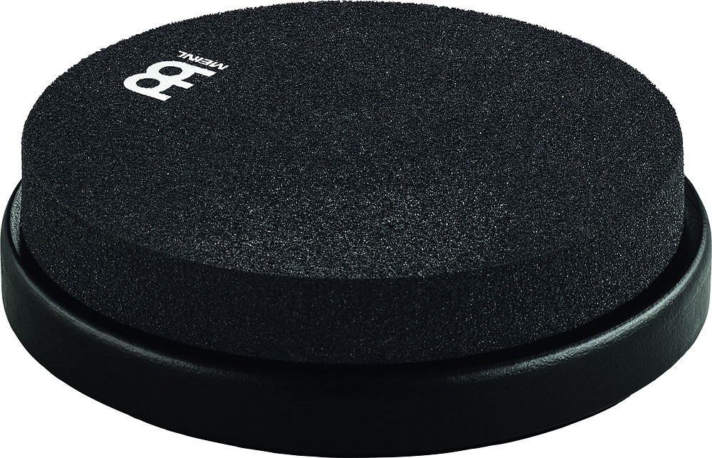 Drummers Practice Pad 6"" Meinl Marshmallow Black MMP6BK